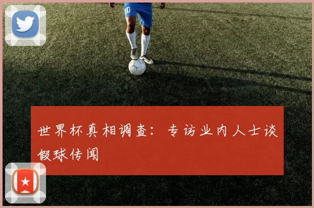 世界杯真相调查:专访业内人士谈假球传闻
